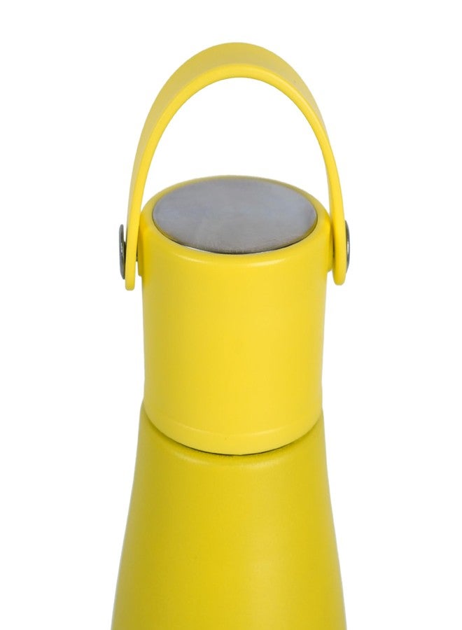 Probott Trendy Flask 700ml Thermosteel Hot & Cold Thermos Vacuum Flask Water Bottle for Girls, Yellow | Flex Cap | Leakproof | Gym | Sports | Office | College | School | Travel | Water, Tea, Coffee - Image 5